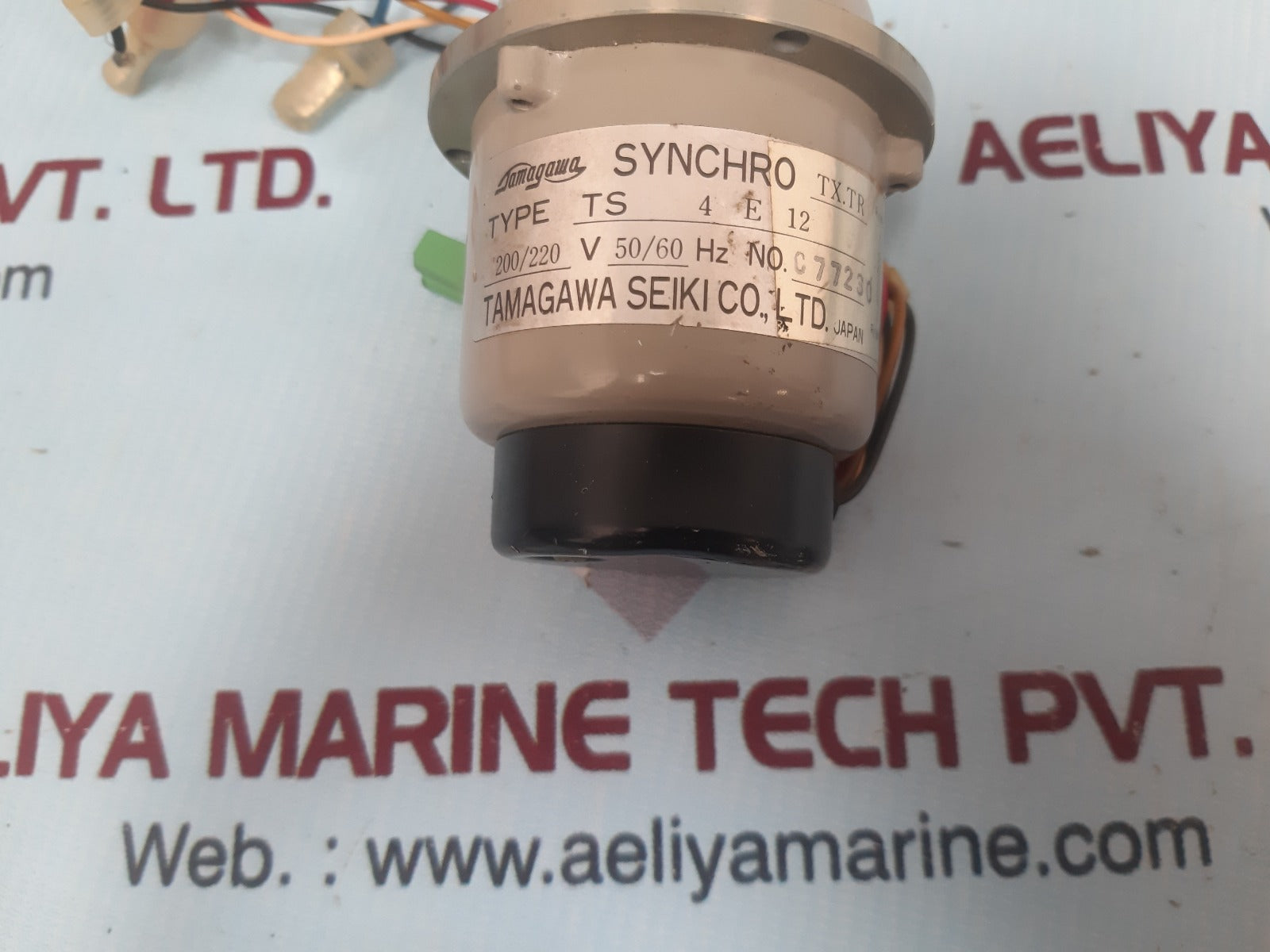 Tamagawa Ts 4E 12 Tx.Tr Synchro Motor Electrical Transformer 200/220V 50/60 Hz