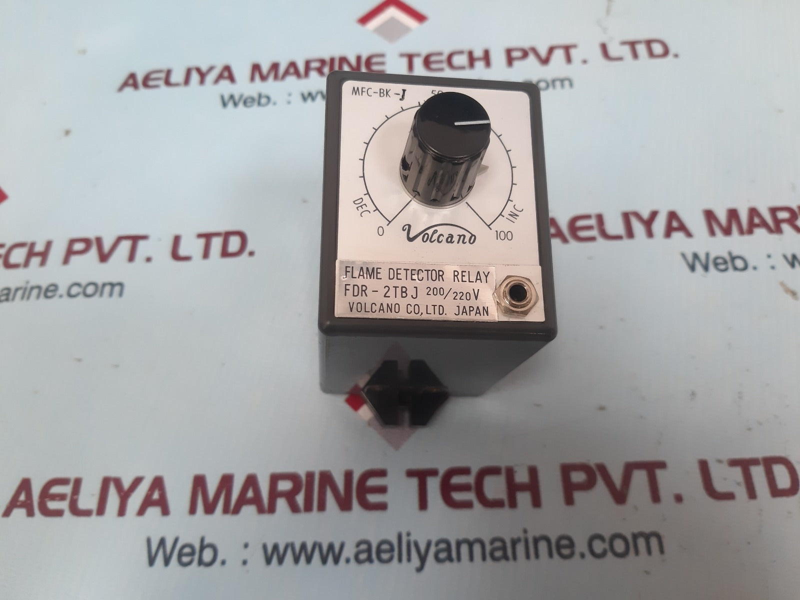 Volcano Mfc-bk-j Flame Detector Relay Fdr-2Tb J 200/220V