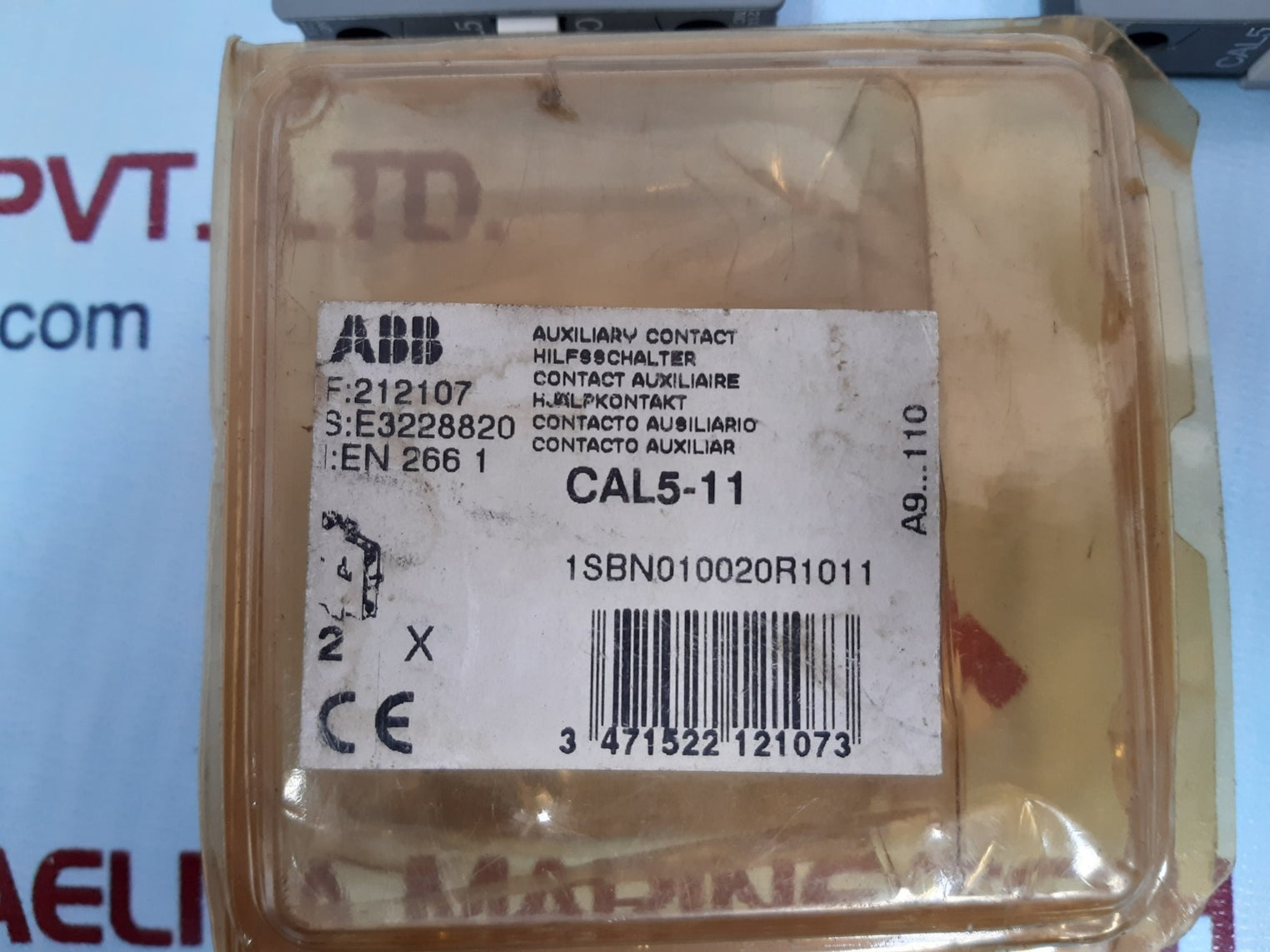 Abb cal5-11 auxiliary contacts