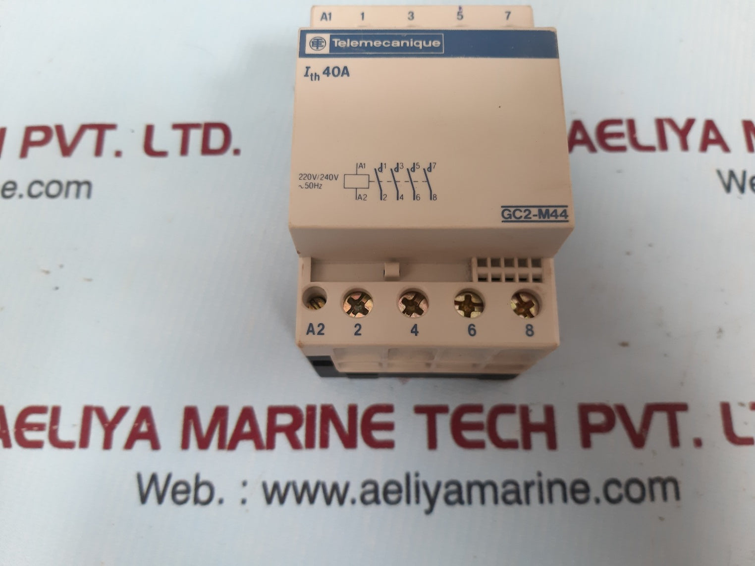 Telemecanique Gc2-m44 Contactor 220V/240V ~50Hz