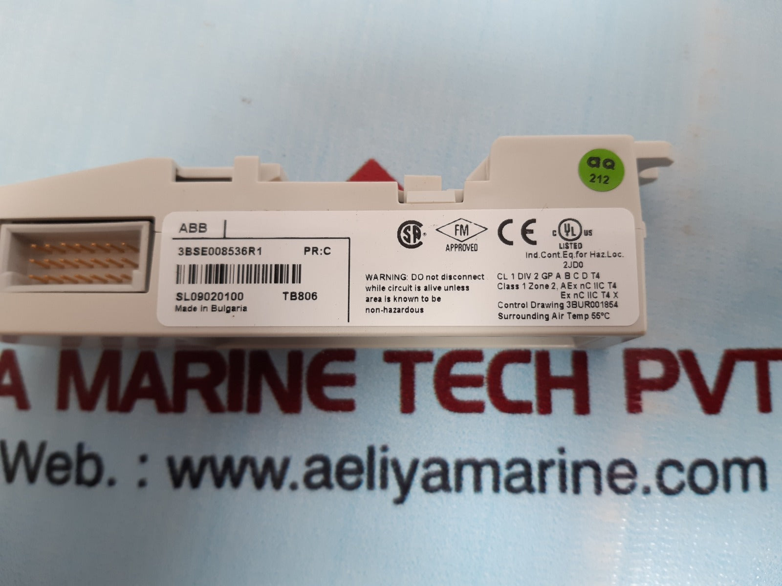 Abb tb806 3bse008536r1 cable adapter