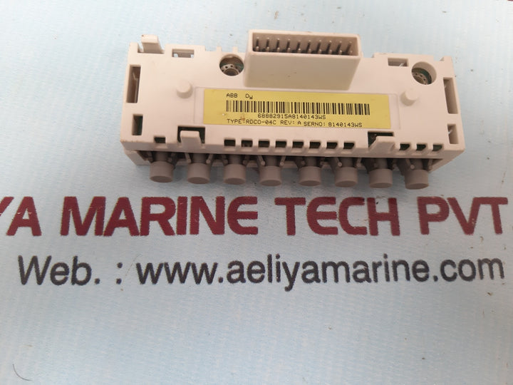 Abb Rdco-04C Communication Module Adapter Rev A