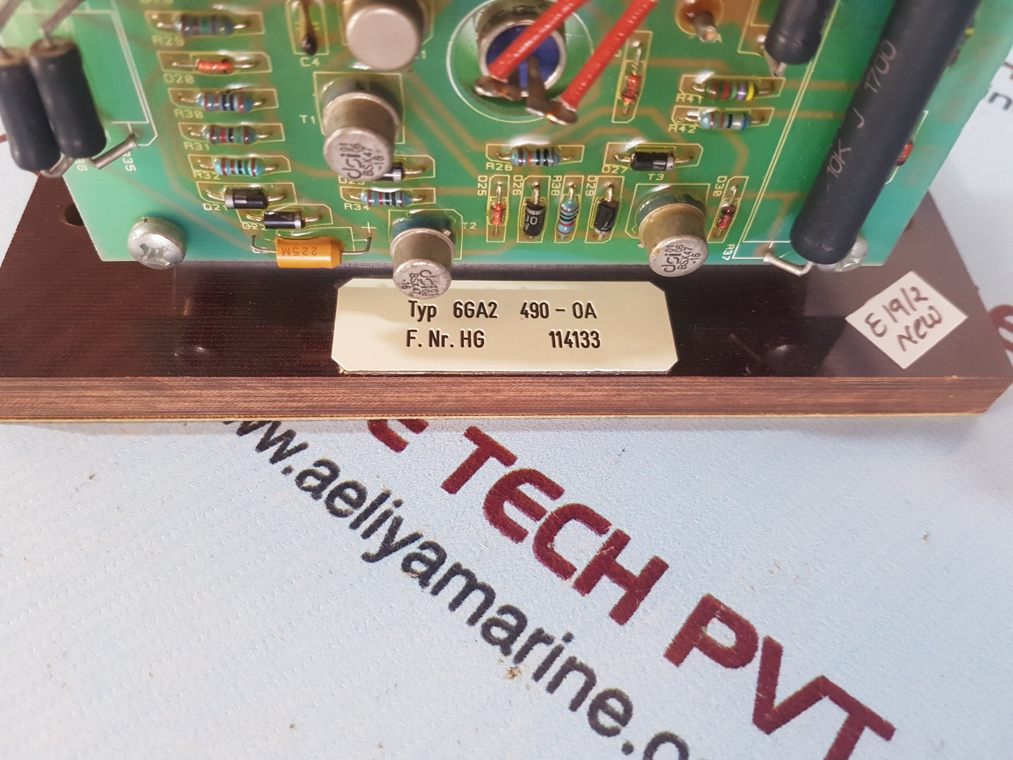 Siemens 6ga2-490-0a automatic voltage regulator