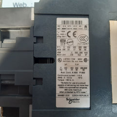 Telemecanique lc1d8011m7 contactor 220/230v 50 hz 220/240v 60 hz