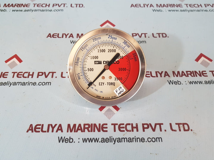 Drilco ezy-torq pressure gauge 