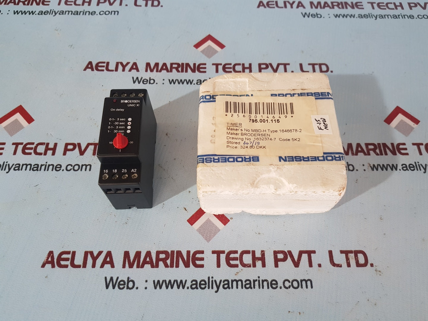 Brodersen unic xi electronic timer