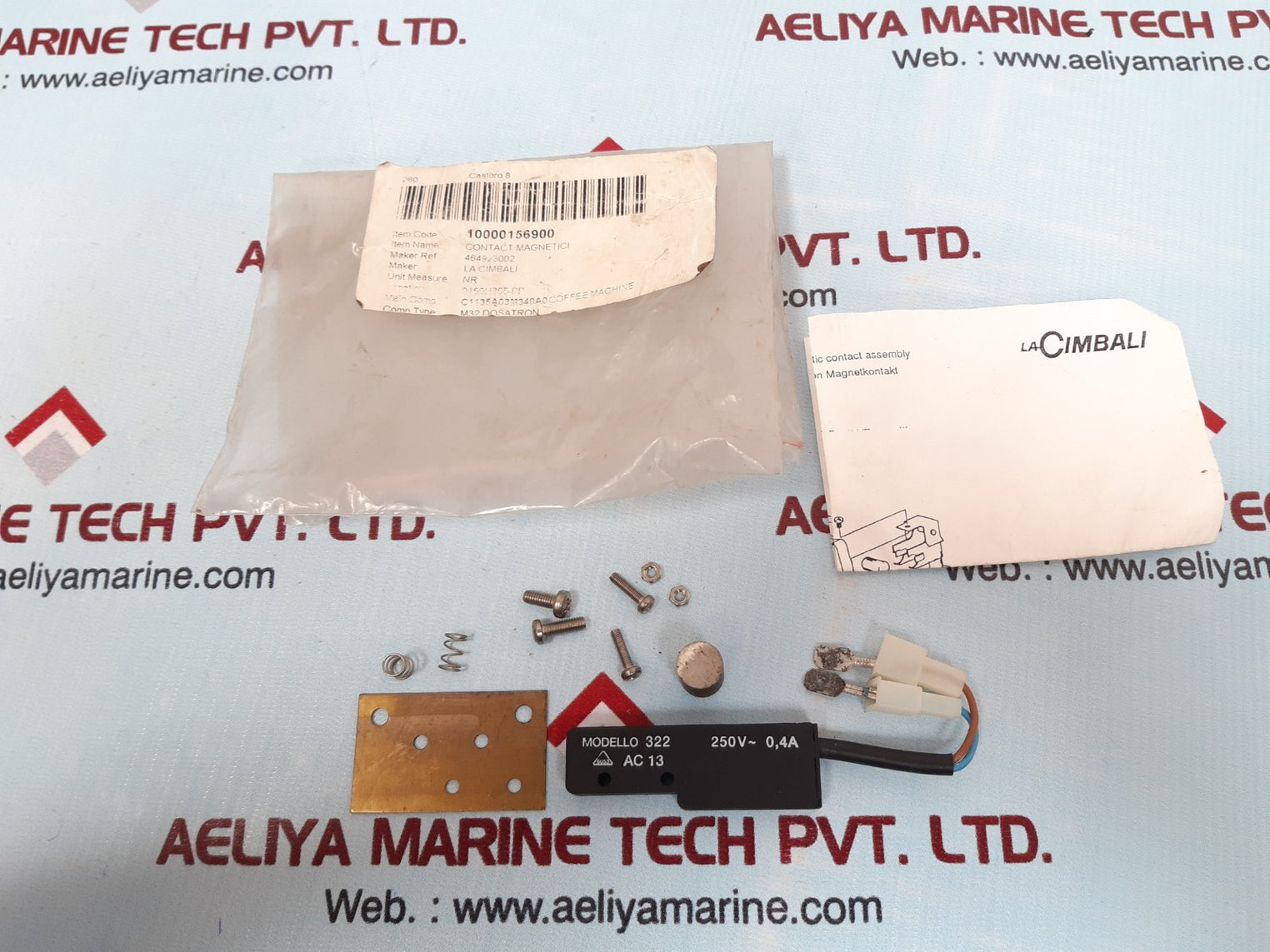 Modello 322 magnetic switch 250v 0.4a