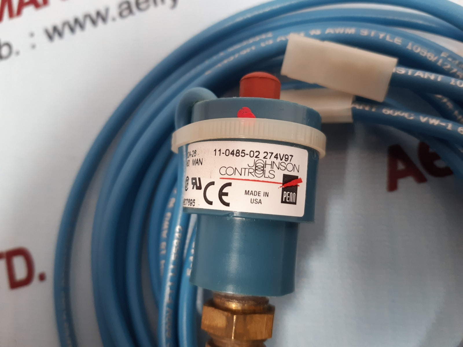 Johnson controls p100da-26 pressure switch