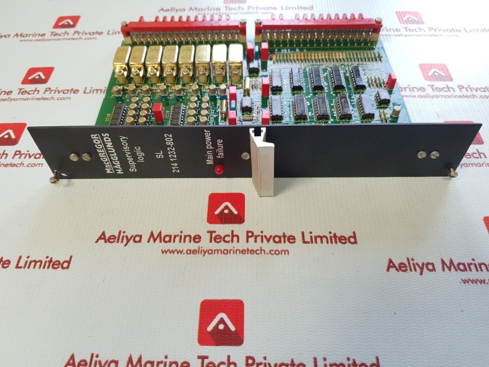 Macgregor Hagglunds Sl 214 1232-802 Supervisory Logic
