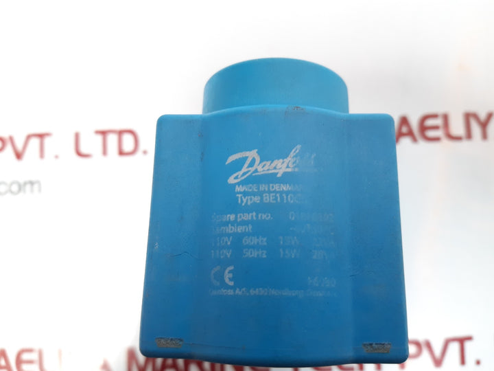 Danfoss be110cs solenoid coil 018f6192 110v 50/60hz