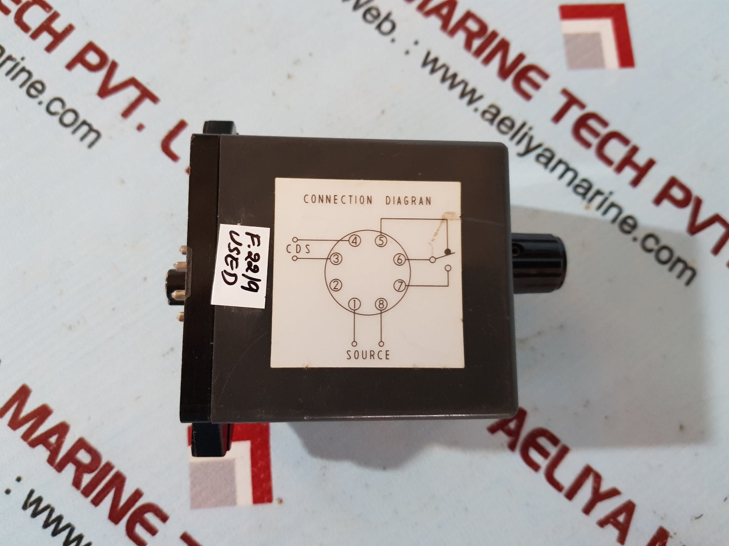 Volcano Mfc-bk-j Flame Detector Relay Fdr-1 Tb J100/115V
