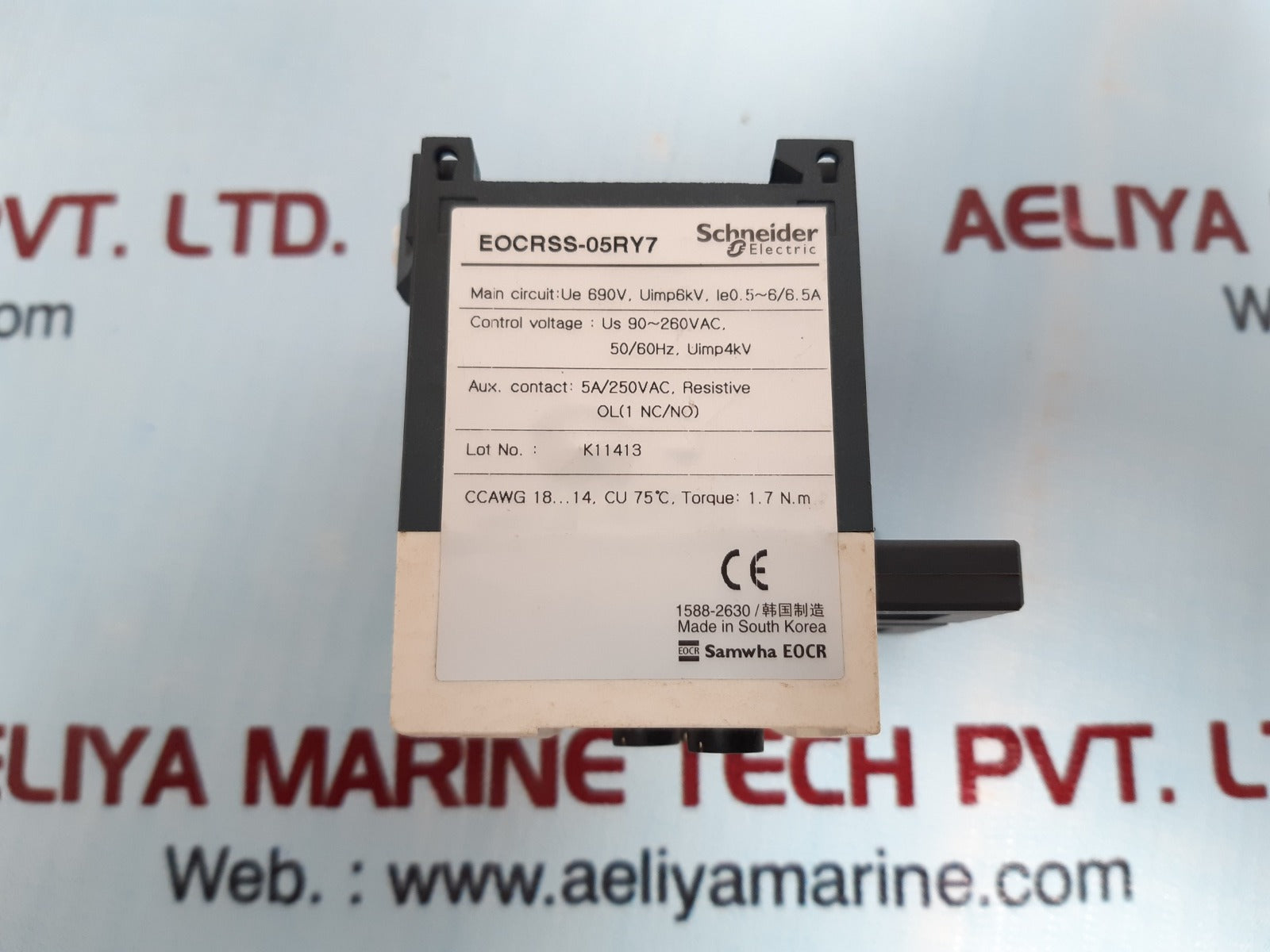 Schneider electric eocrss-05ry7 overload relay 