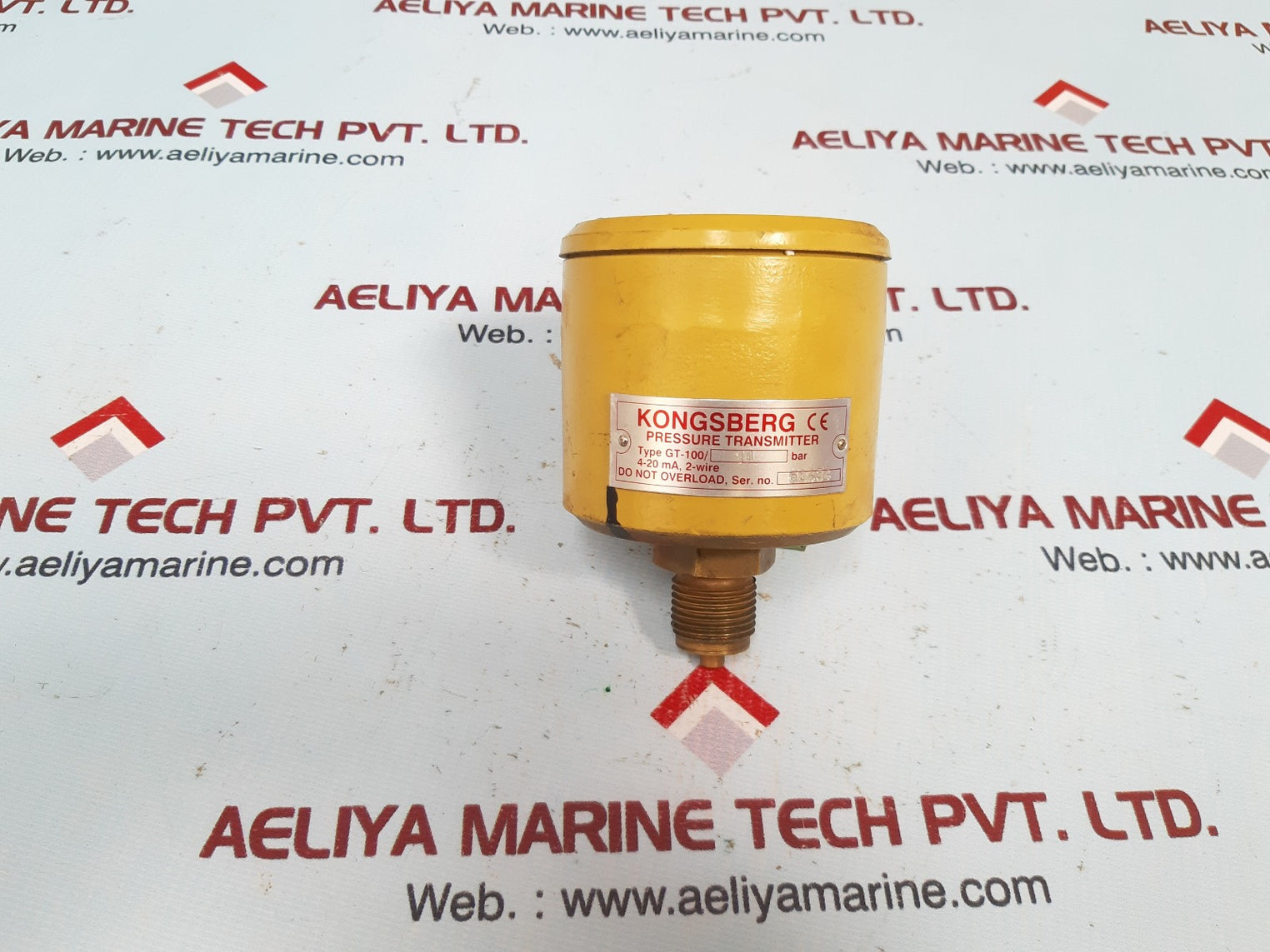 Kongsberg Gt-100/ 10 Bar Pressure Transmitter