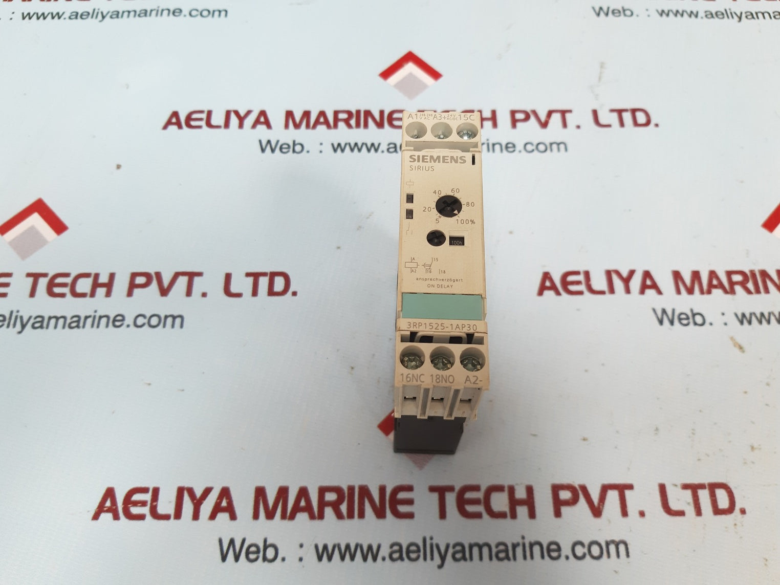 Siemens sirius 3rp1525-1ap30 time relay 