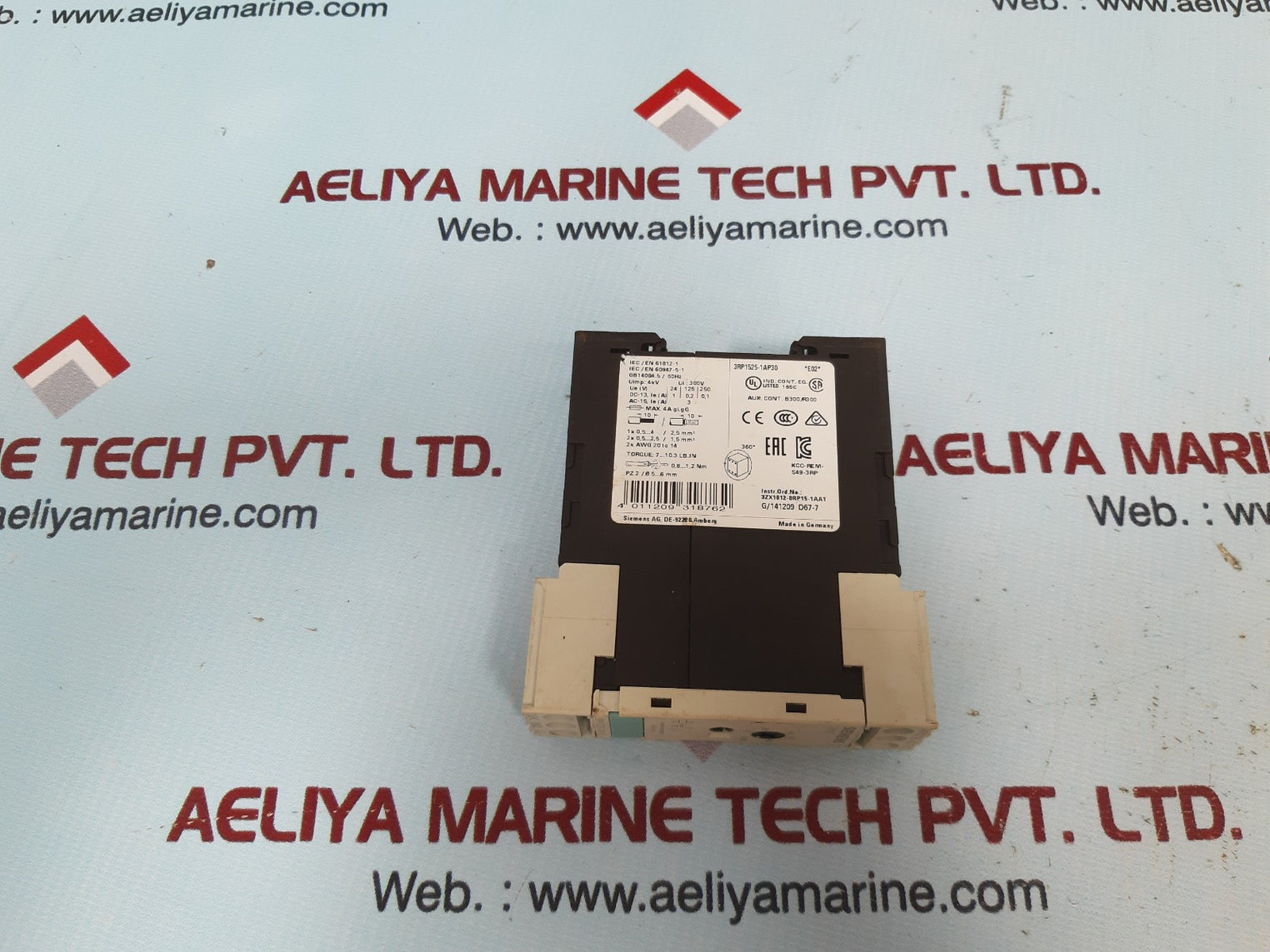 Siemens sirius 3rp1525-1ap30 time relay 