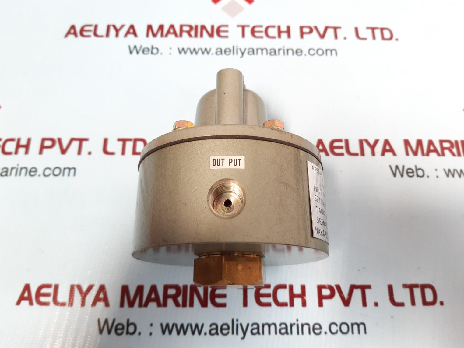 Nakakita seisakusho gauge saver input press.9.9  kg/cm²