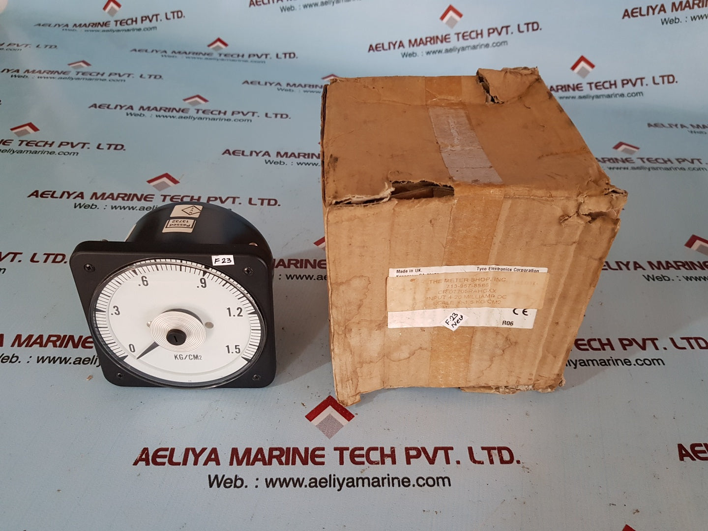 The meter shop cr 07705rahgxx switch board meter 0-3 kg/cm2