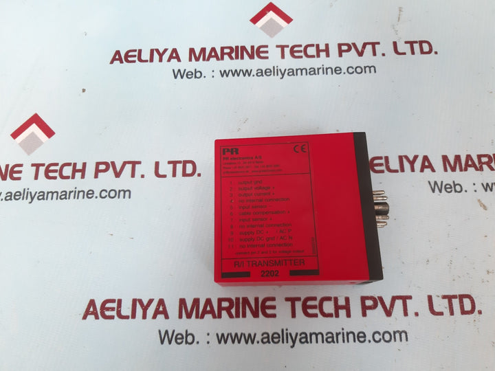 Pr electronics 2202 r/i transmitter 2202r2d