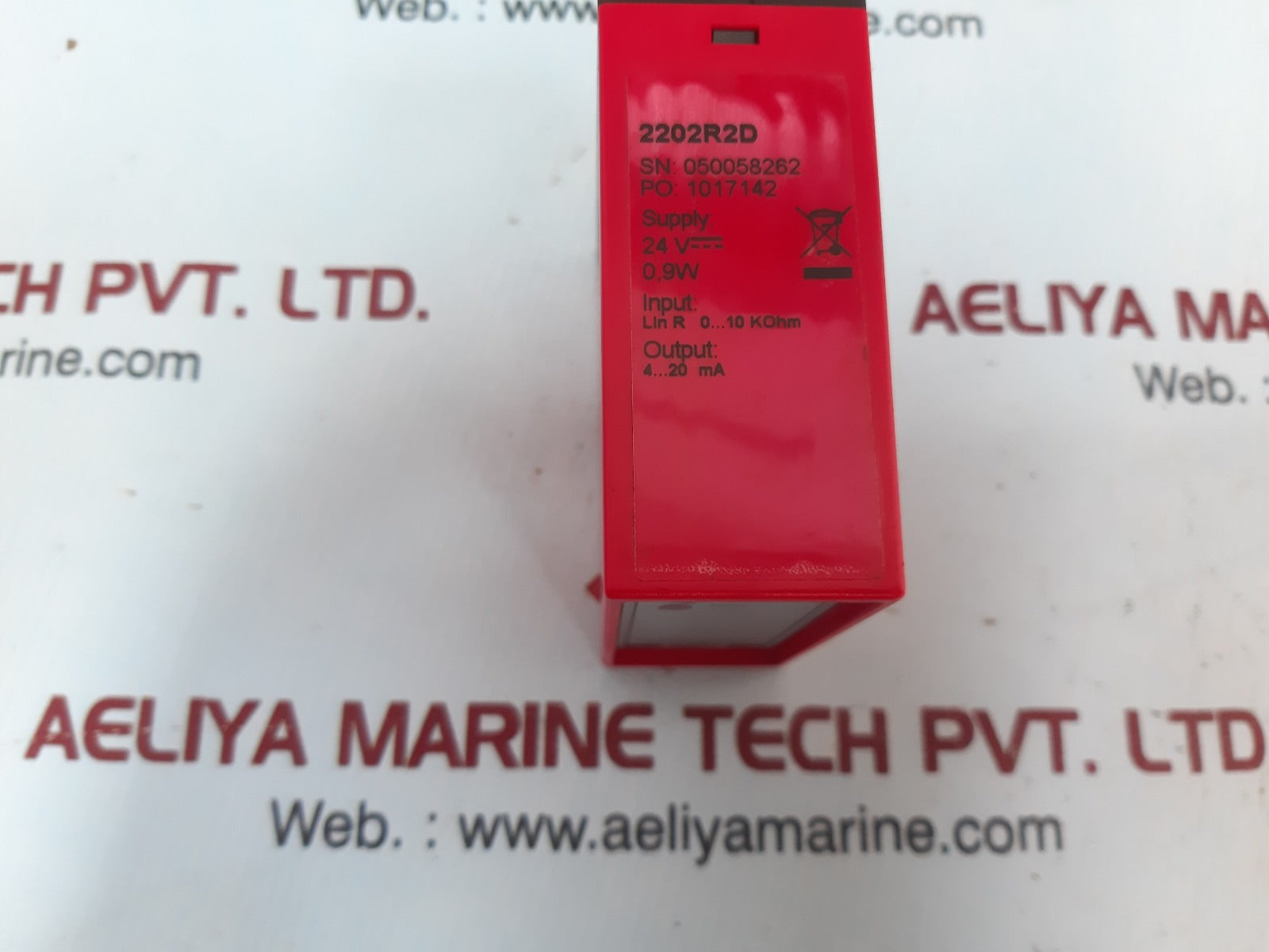 Pr electronics 2202 r/i transmitter 2202r2d