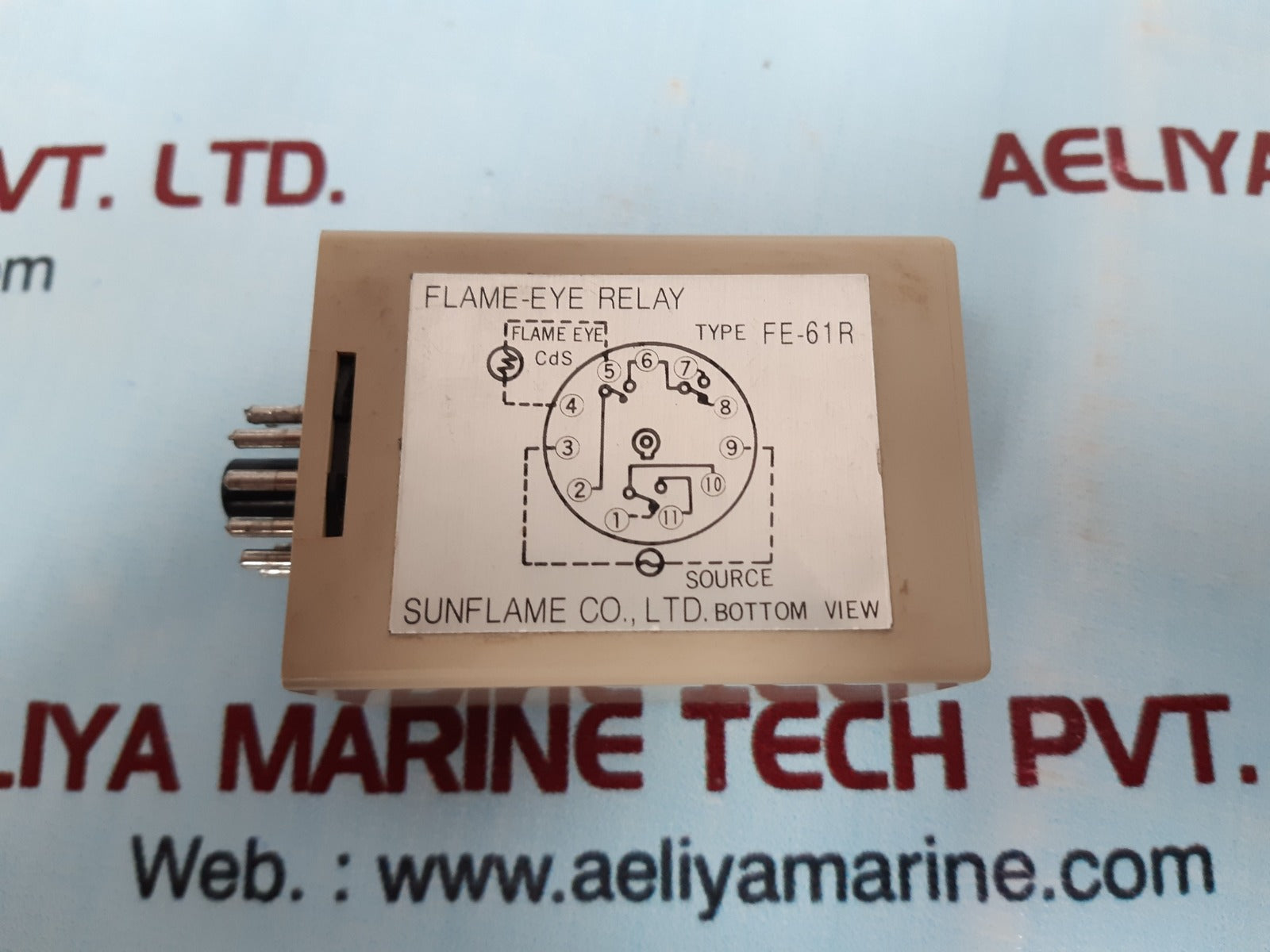 Sunflame fe-61r flame-eye relay ac220v 50/60hz