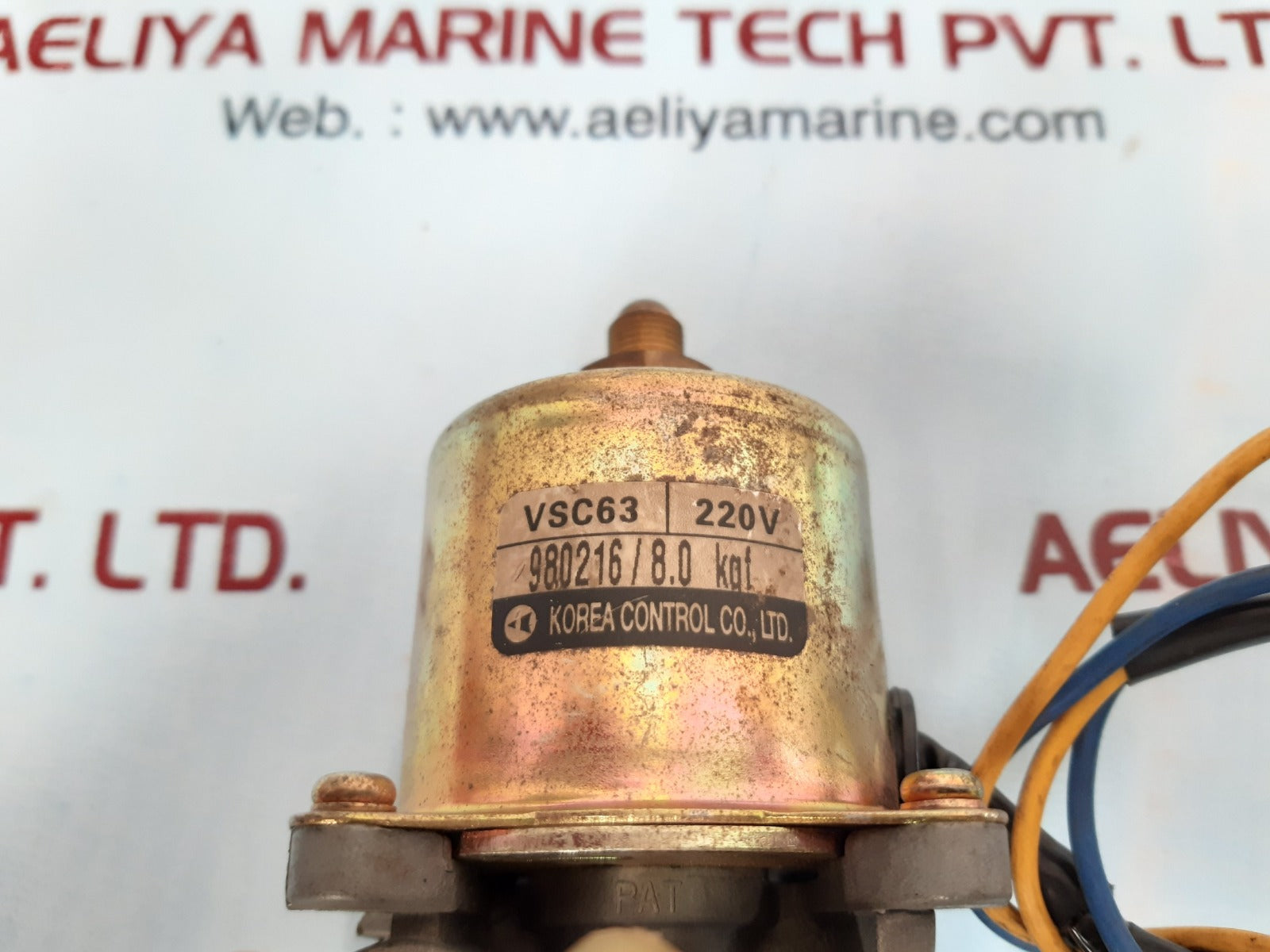 Korea control vsc63 solenoid pump
