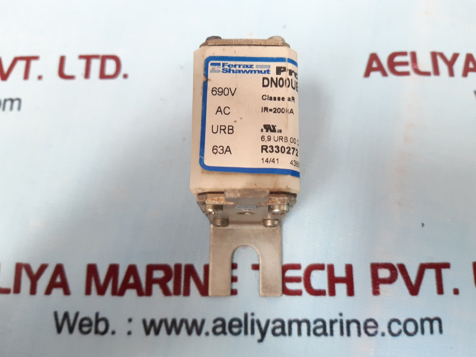 Ferraz shawmut dn00ub69v63l fuse 