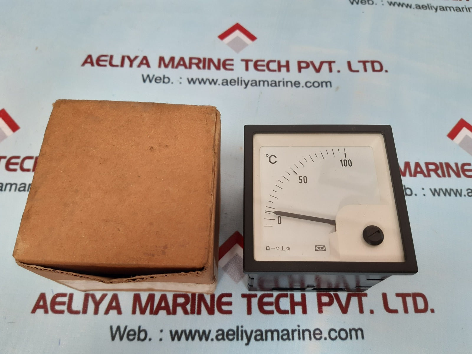 Deif dq72-x meter 0 to 100 ºc