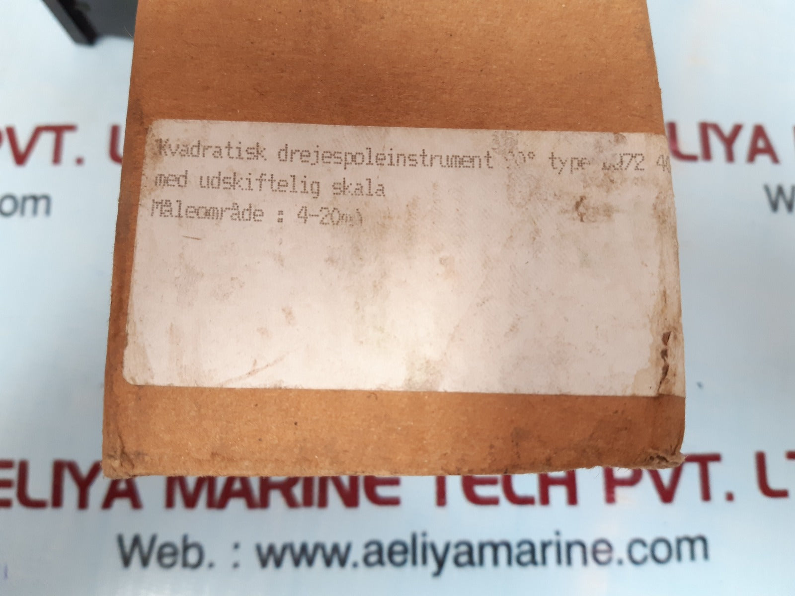 Deif dq72-x meter 0 to 100 ºc