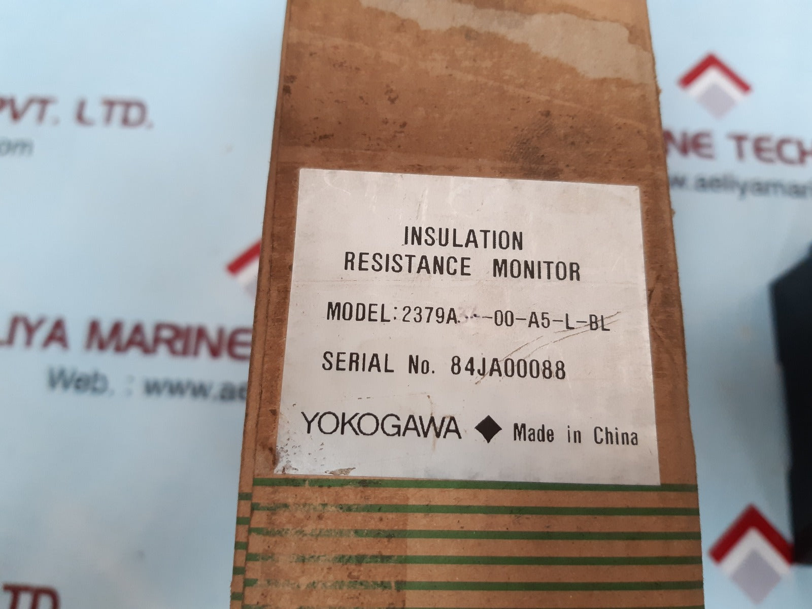 Yokogawa 2379a36-00-a5-l-bl insulation resistance monitor