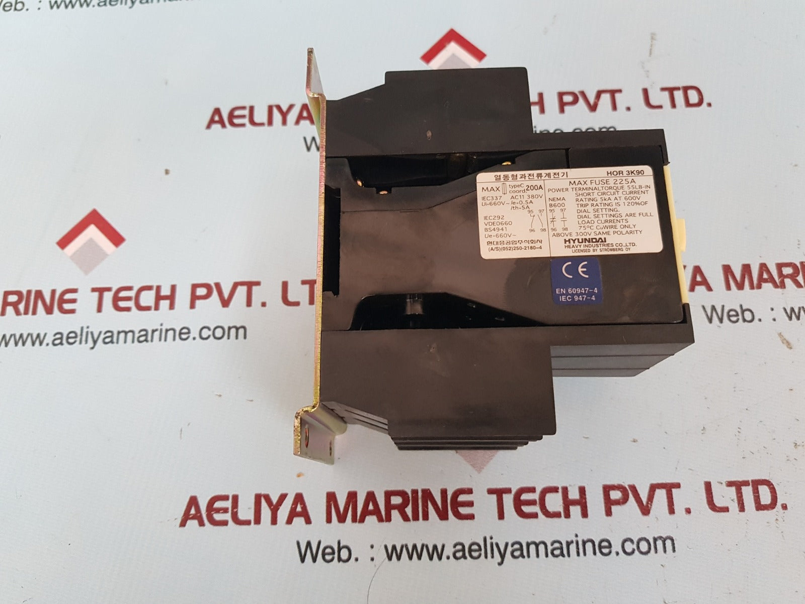 Hyundai hor 3k90 thermal overload relay 