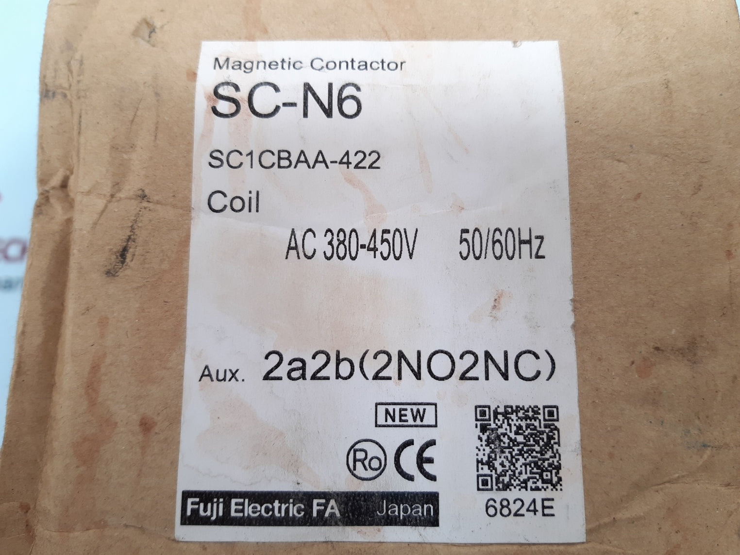 Fuji electric sc-n6 [125] magnetic contactor