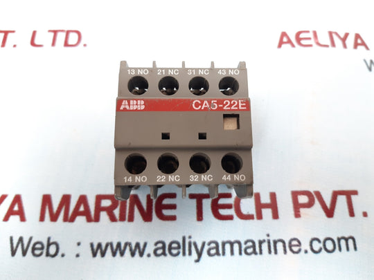 Abb ca5-22e auxiliary contact block