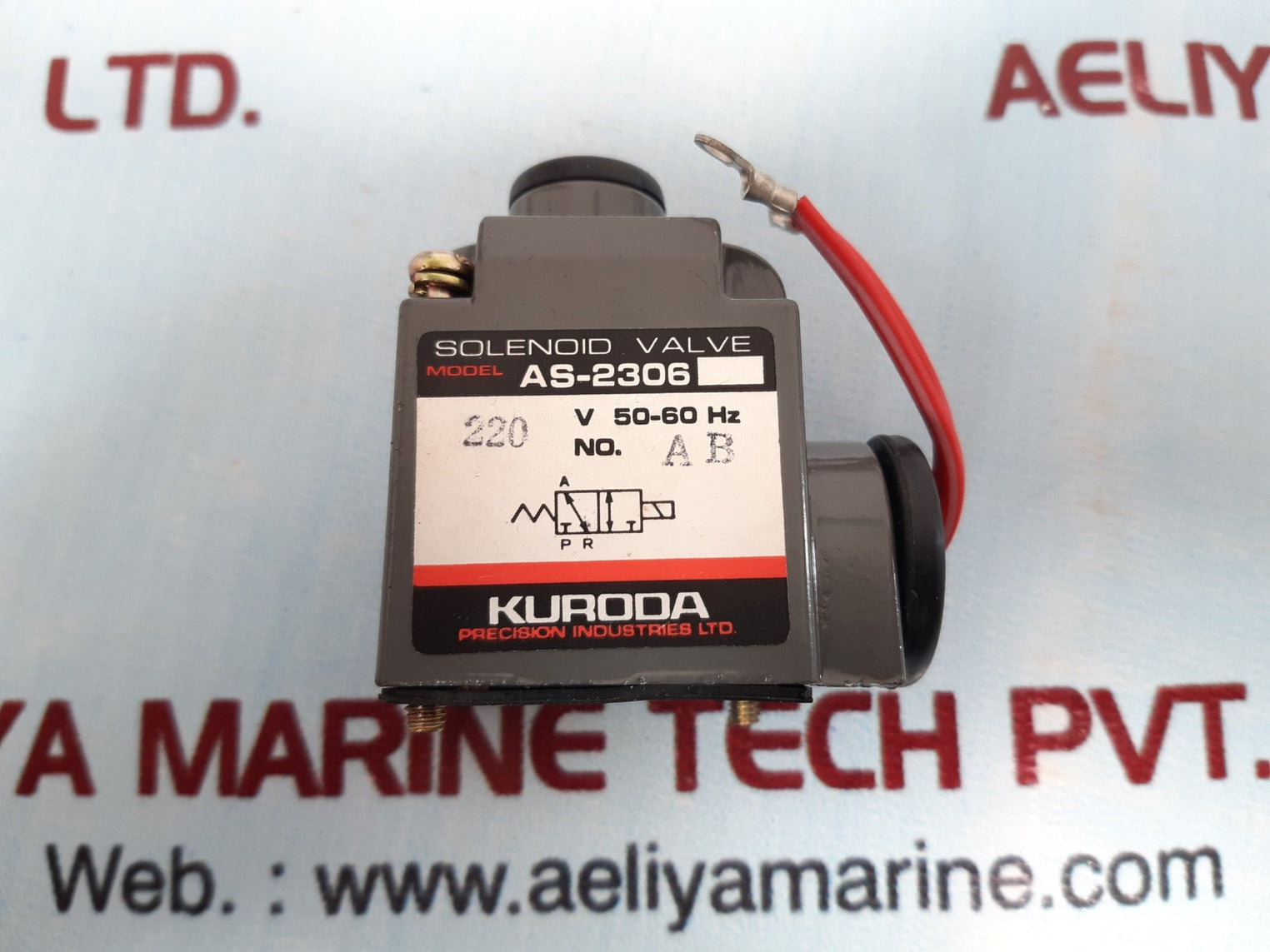 Kuroda as-2306 solenoid valve 220v 