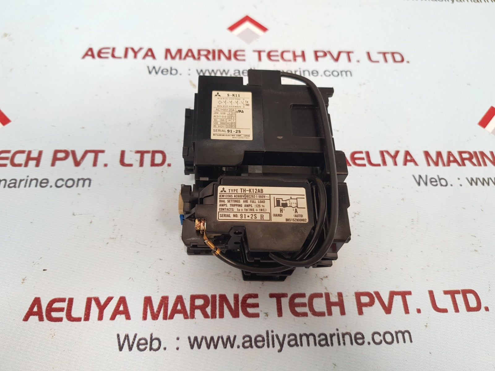 Mitsubishi electric s-k11 th-k12ab thermal overload relay