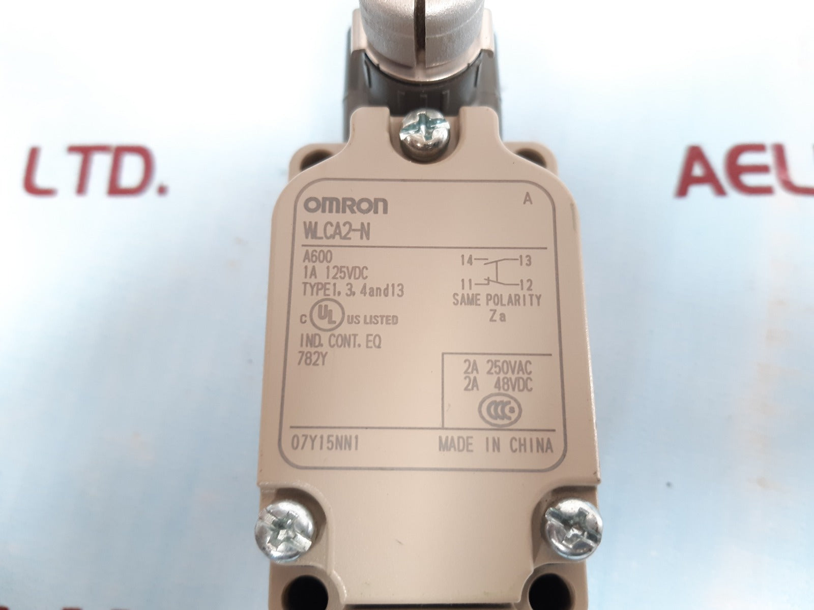 Omron wlca2-n limit switch 
