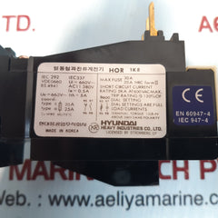 Hyundai hor 1k 8 thermal overlod relay