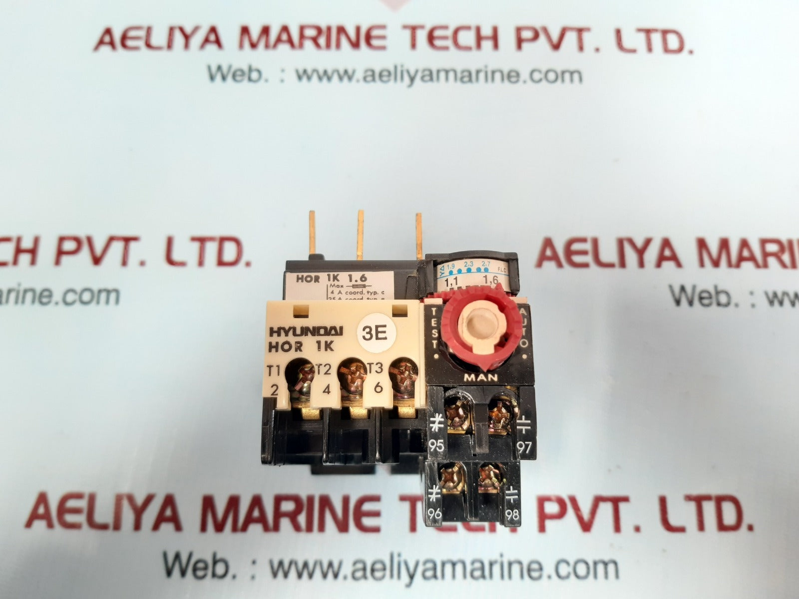 Hyundai hor 1k thermal overload relay hor 1k 1.6