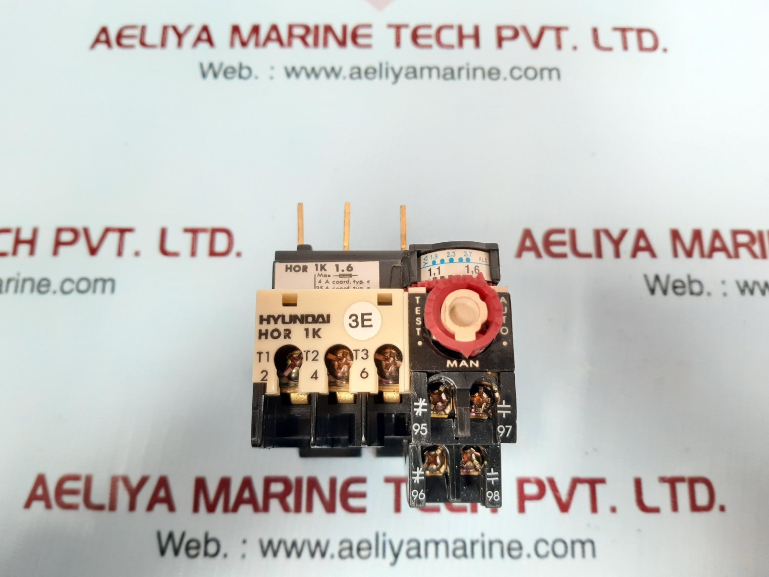 Hyundai hor 1k thermal overload relay hor 1k 1.6