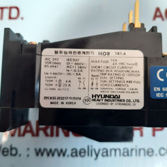 Hyundai hor 1k thermal overload relay hor 1k 1.6