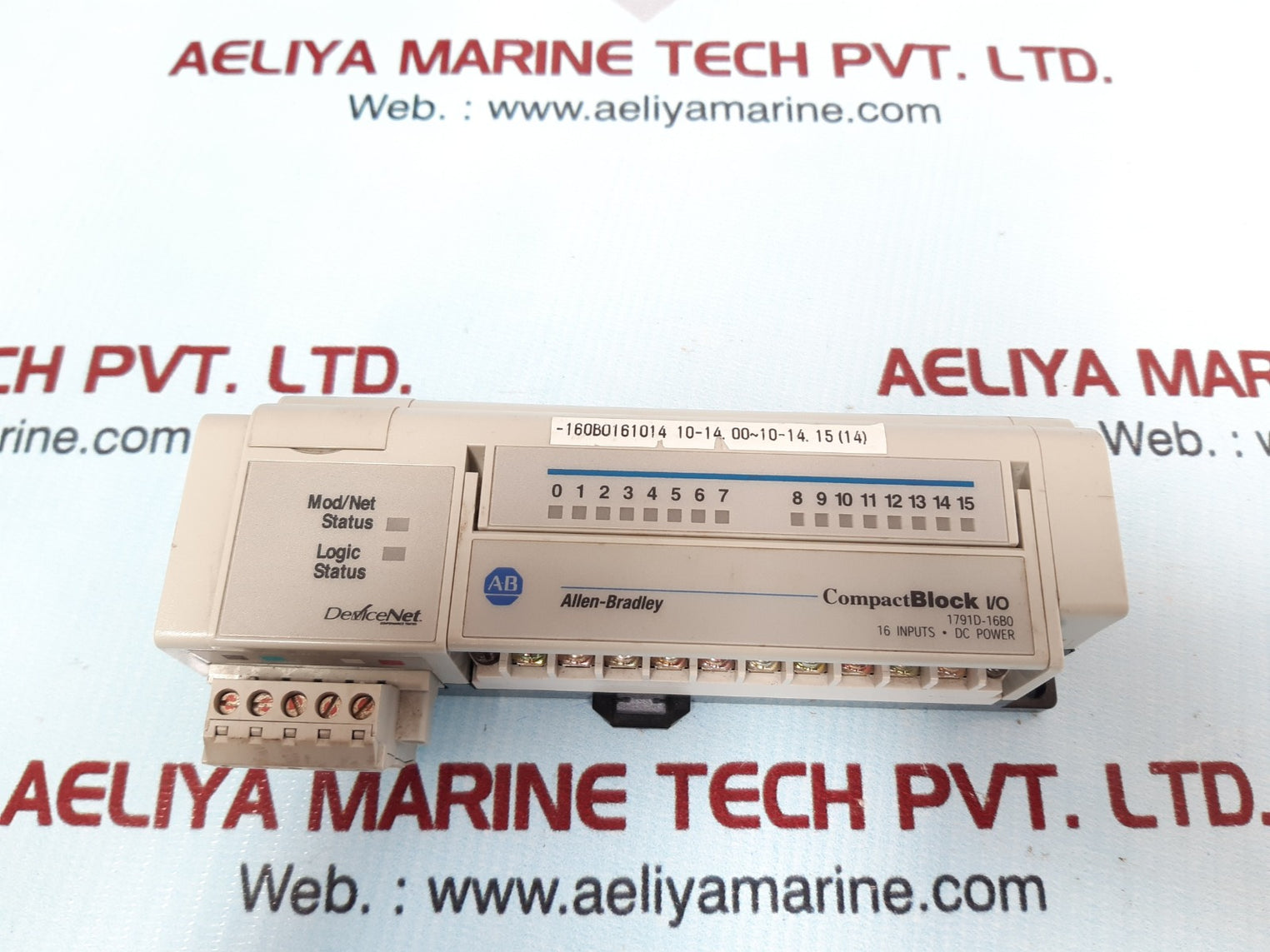 Allen-bradley 1791d-16b0 compact block i/o ser.D