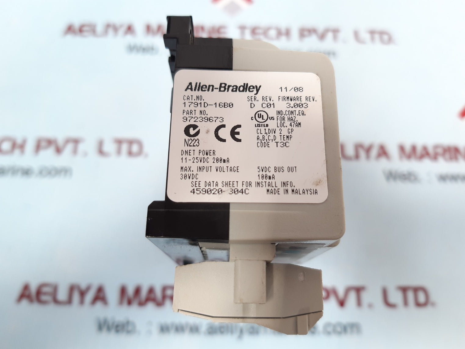 Allen-bradley 1791d-16b0 compact block i/o ser.D