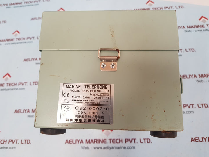 Nippon hakuyo oda-1980-1k m marine telephone