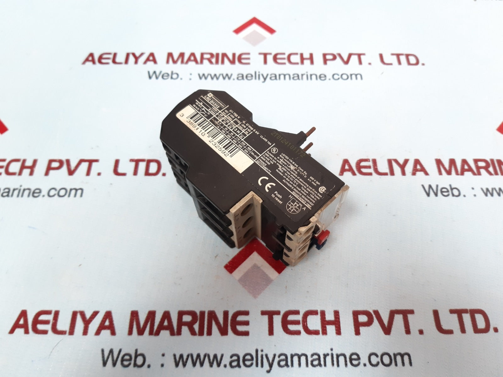 Telemecanique lr2 d1312 overload relay