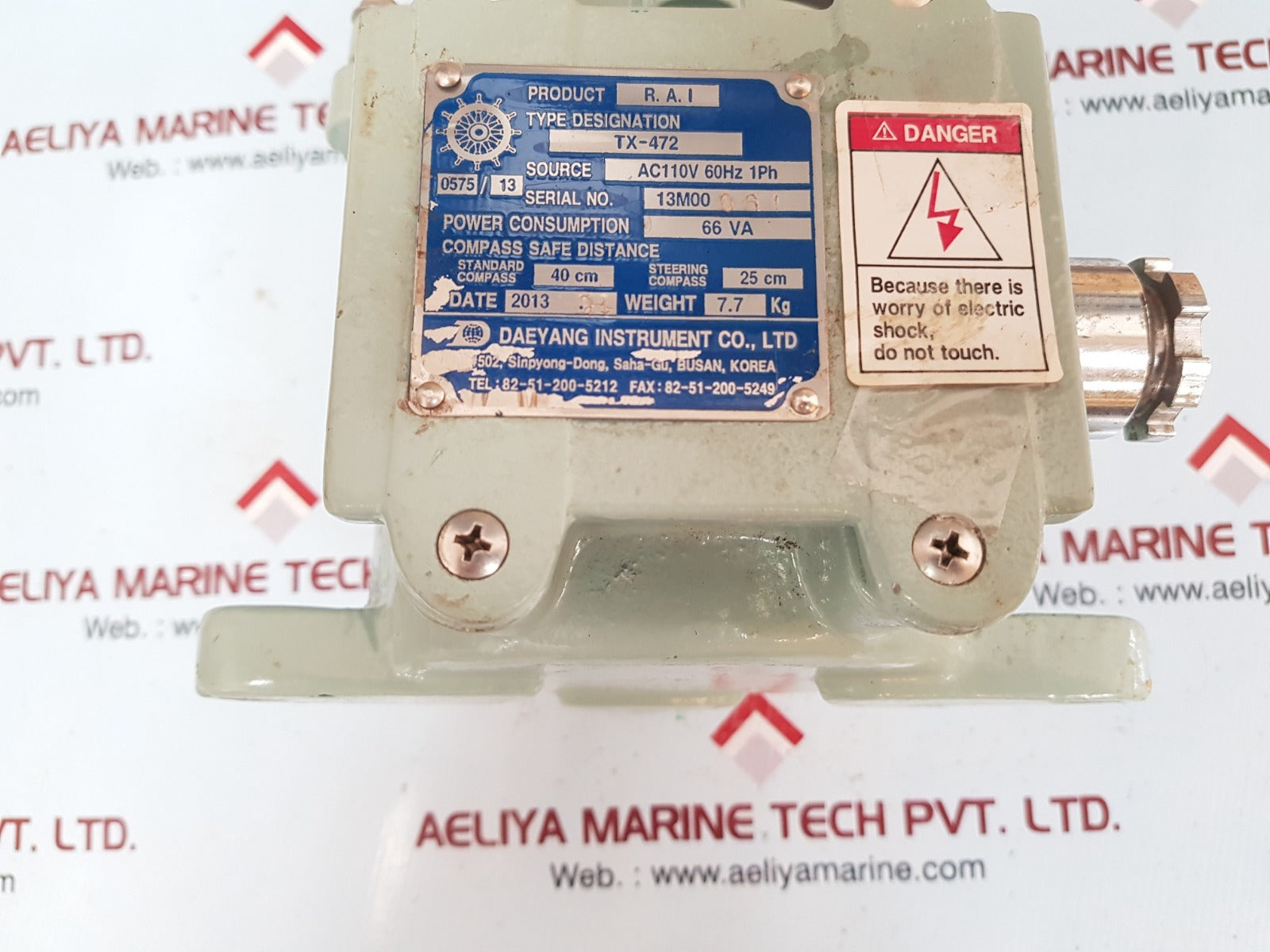 Daeyang tx-472 rudder angle indicator