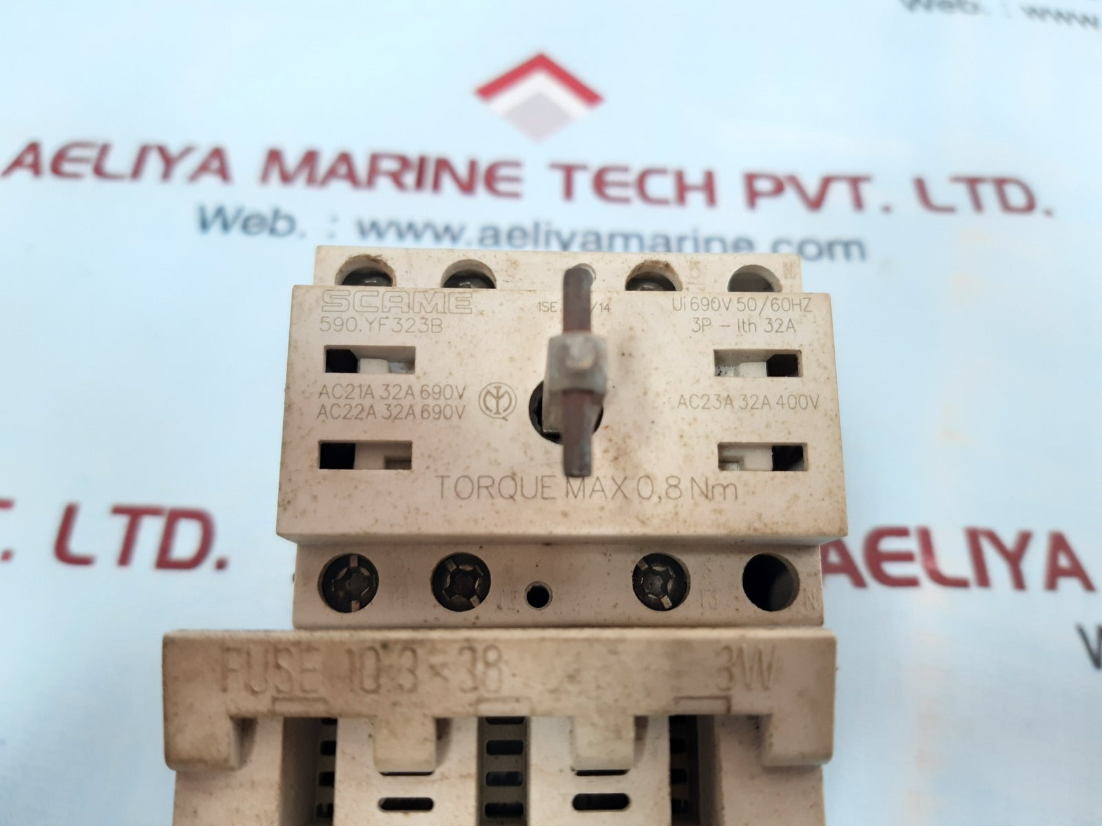 Scame 590.yf323b switching unit 