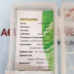 Digital ph meter tester pocket sized ph meter with atc