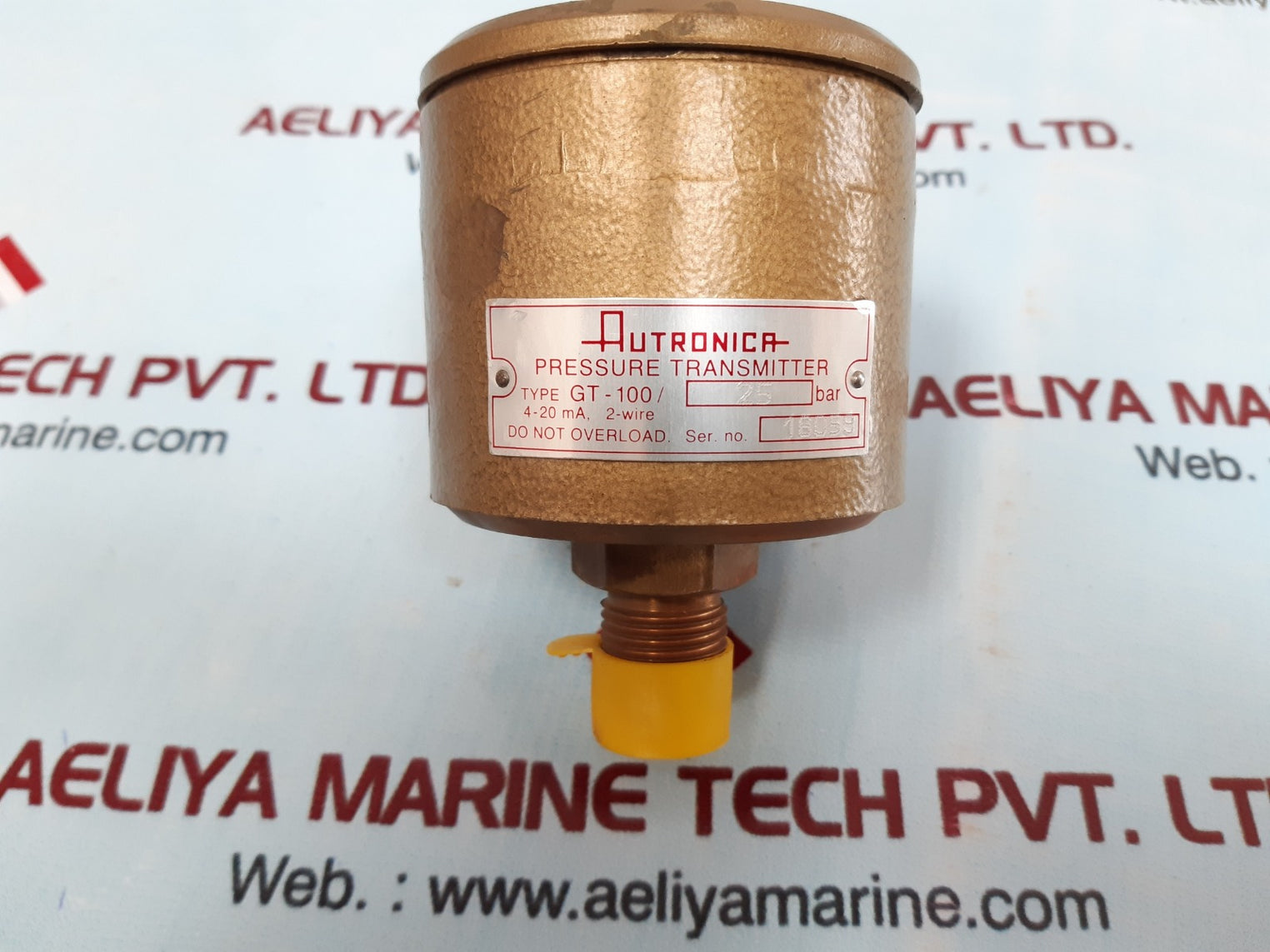 Autronica gt-100/25 bar pressure transmitter