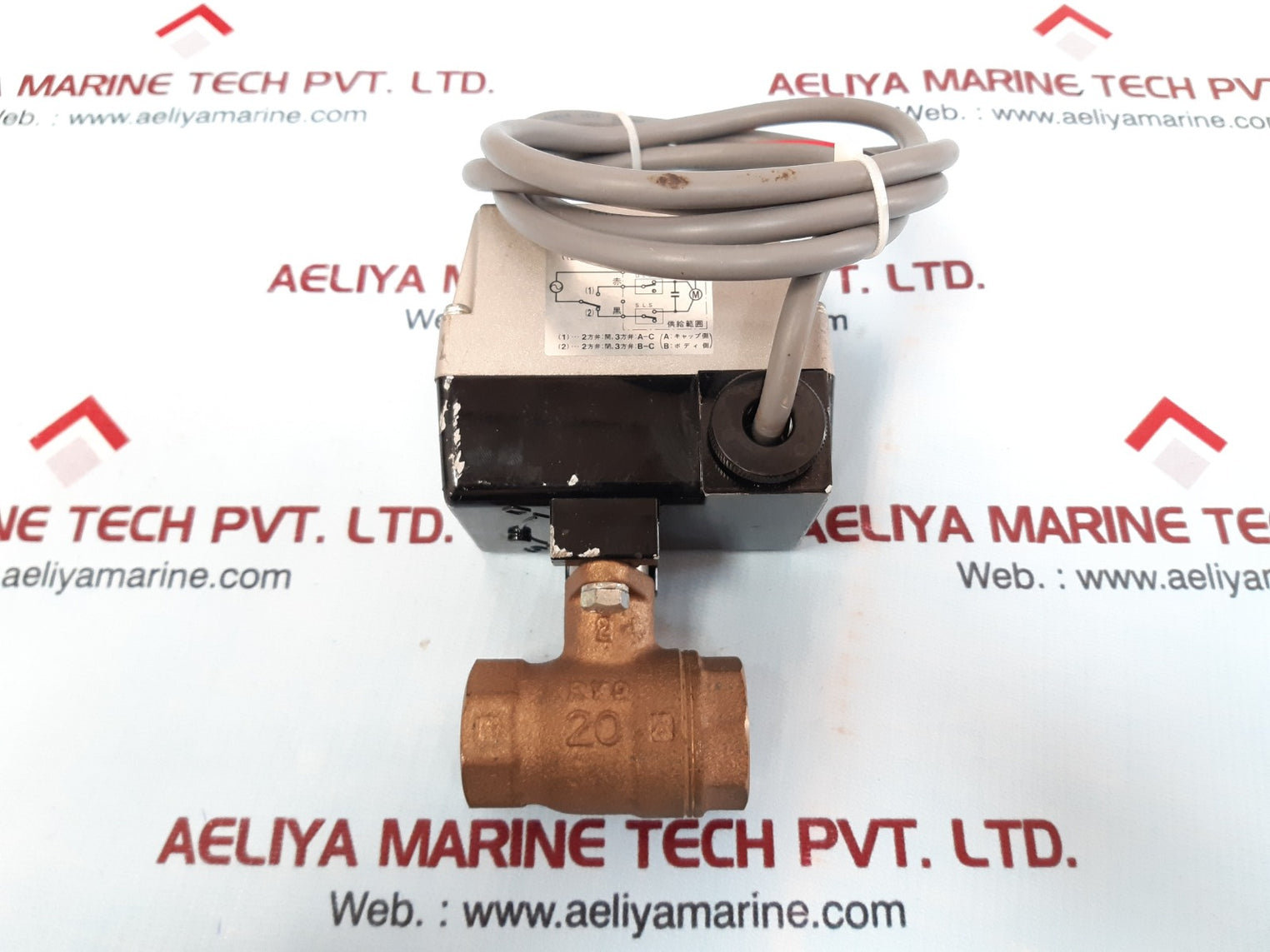 Ckd mxb1-20x0430 electric driven ball valve