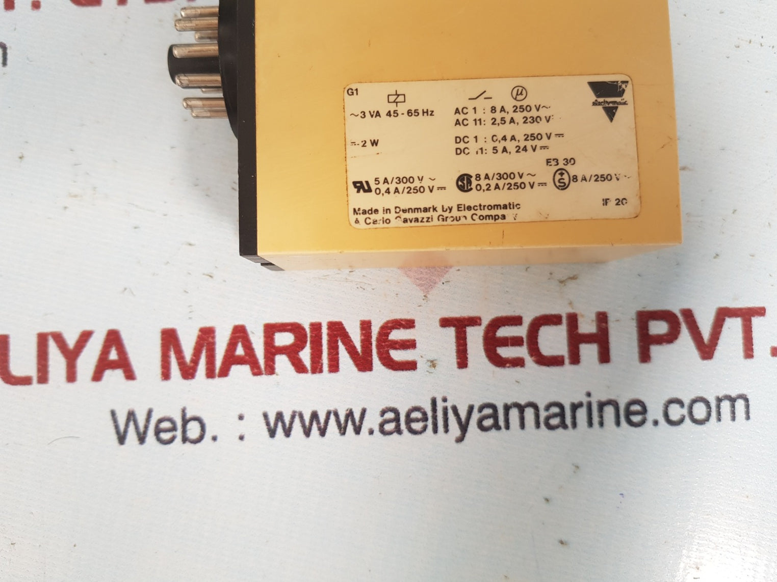 Electromatic s 110 166 230 combi timer