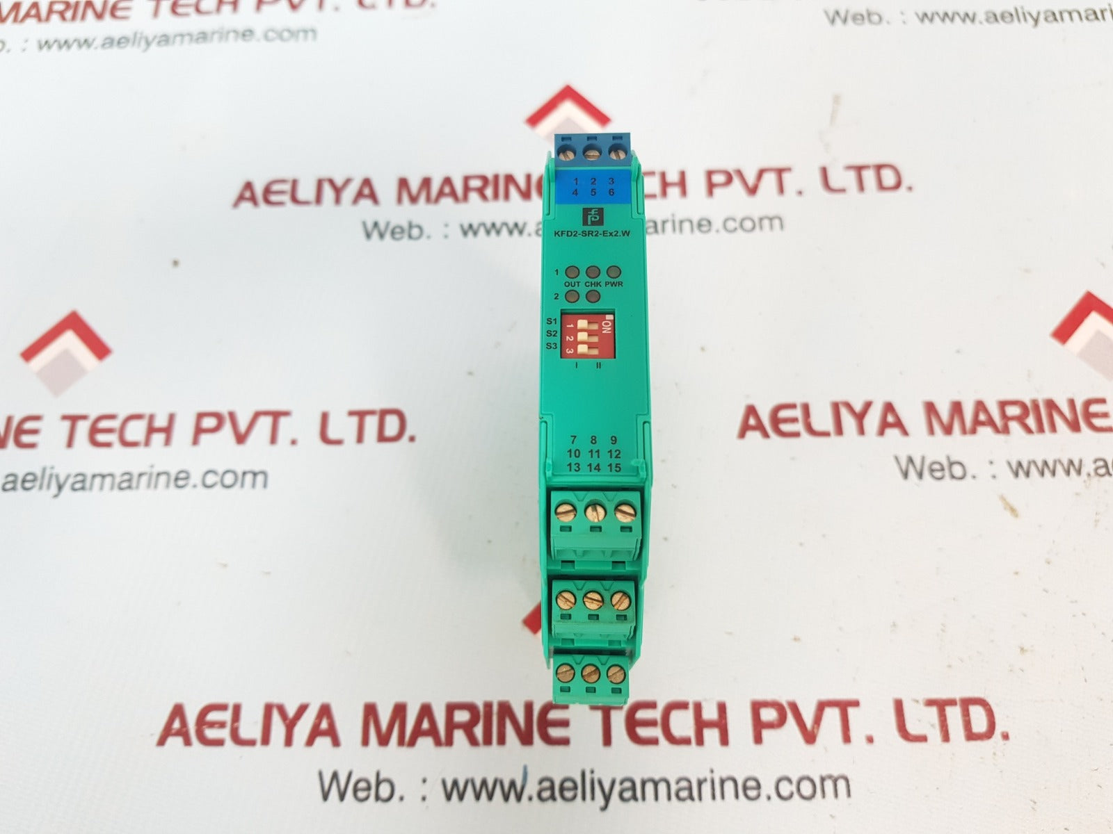 Pepperl+fuchs kfd2-sr2-ex2.w safety barrier 